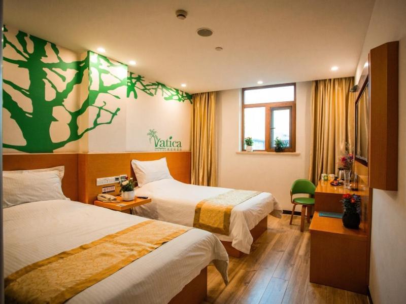 Vatica Shangdong Zaozhuang Tengzhou Railway Station Hotel Екстериор снимка