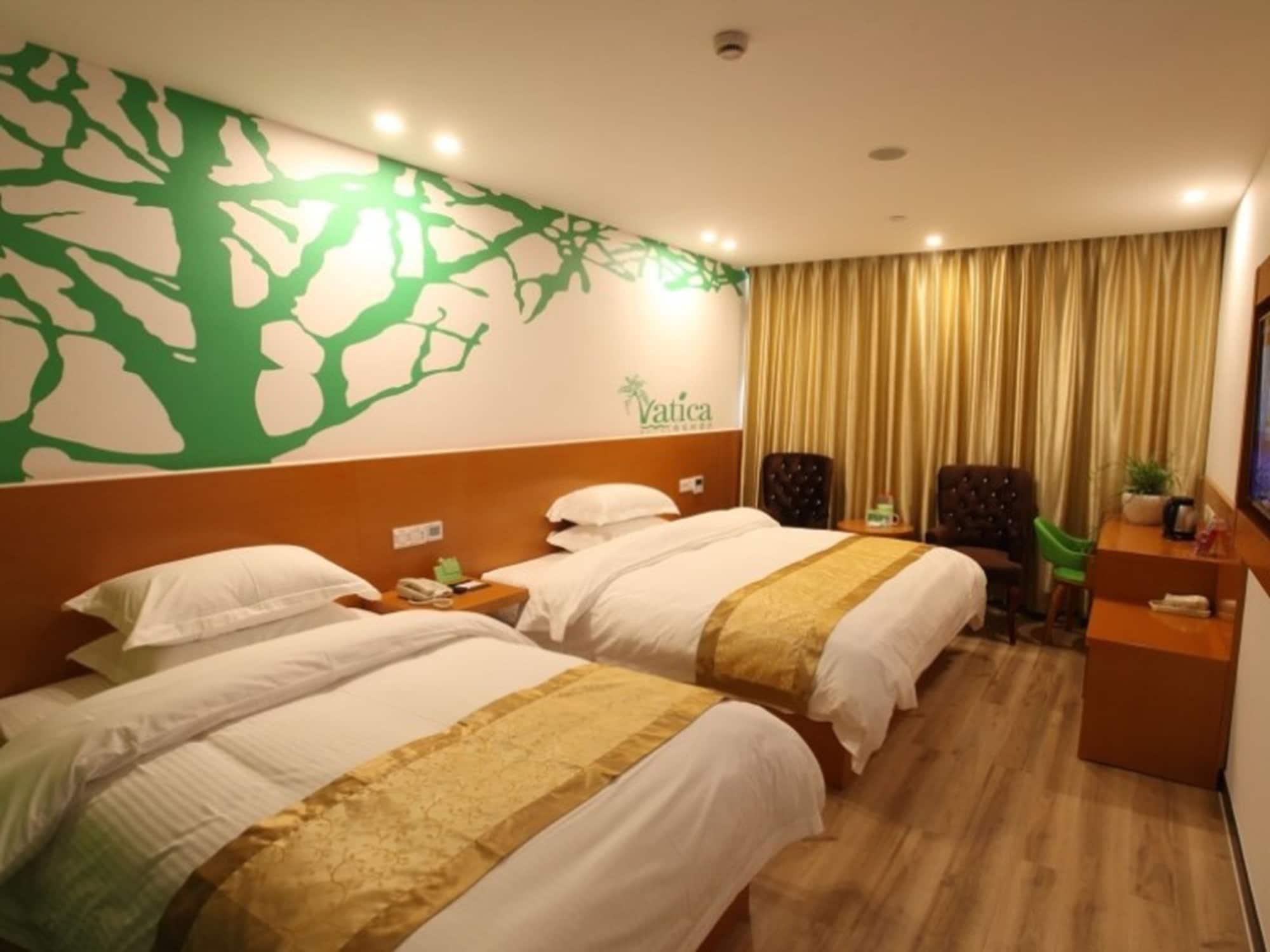 Vatica Shangdong Zaozhuang Tengzhou Railway Station Hotel Екстериор снимка