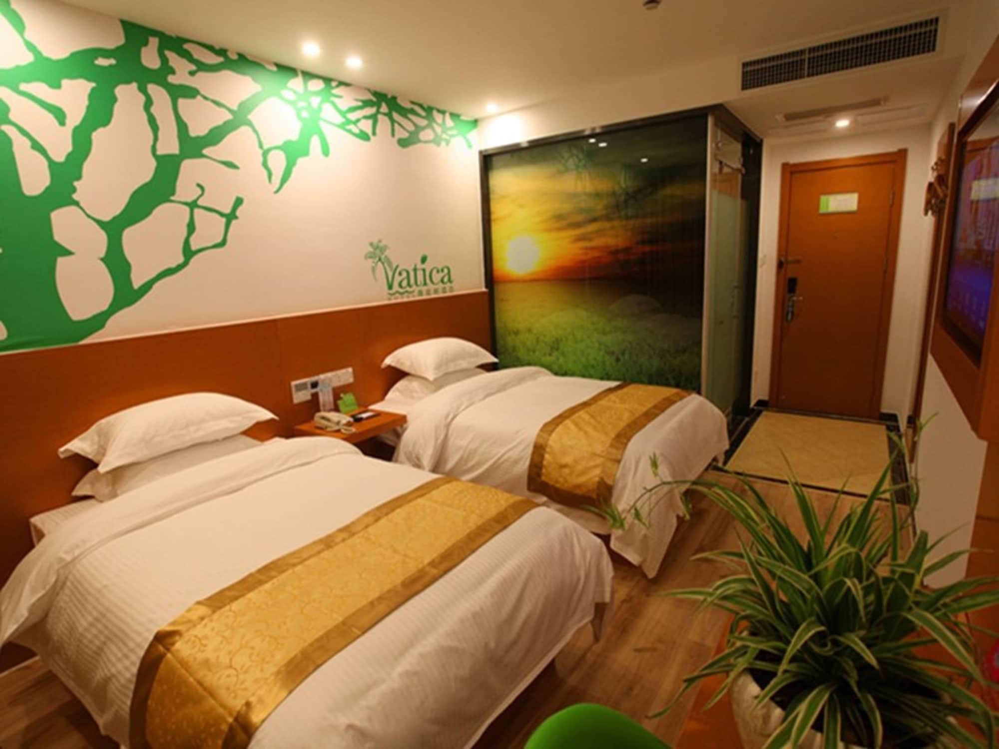 Vatica Shangdong Zaozhuang Tengzhou Railway Station Hotel Екстериор снимка